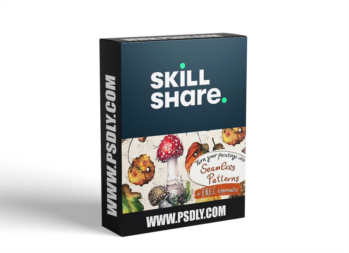 Pattern Design Inspired by Nature : Turn your Paintings into Patterns