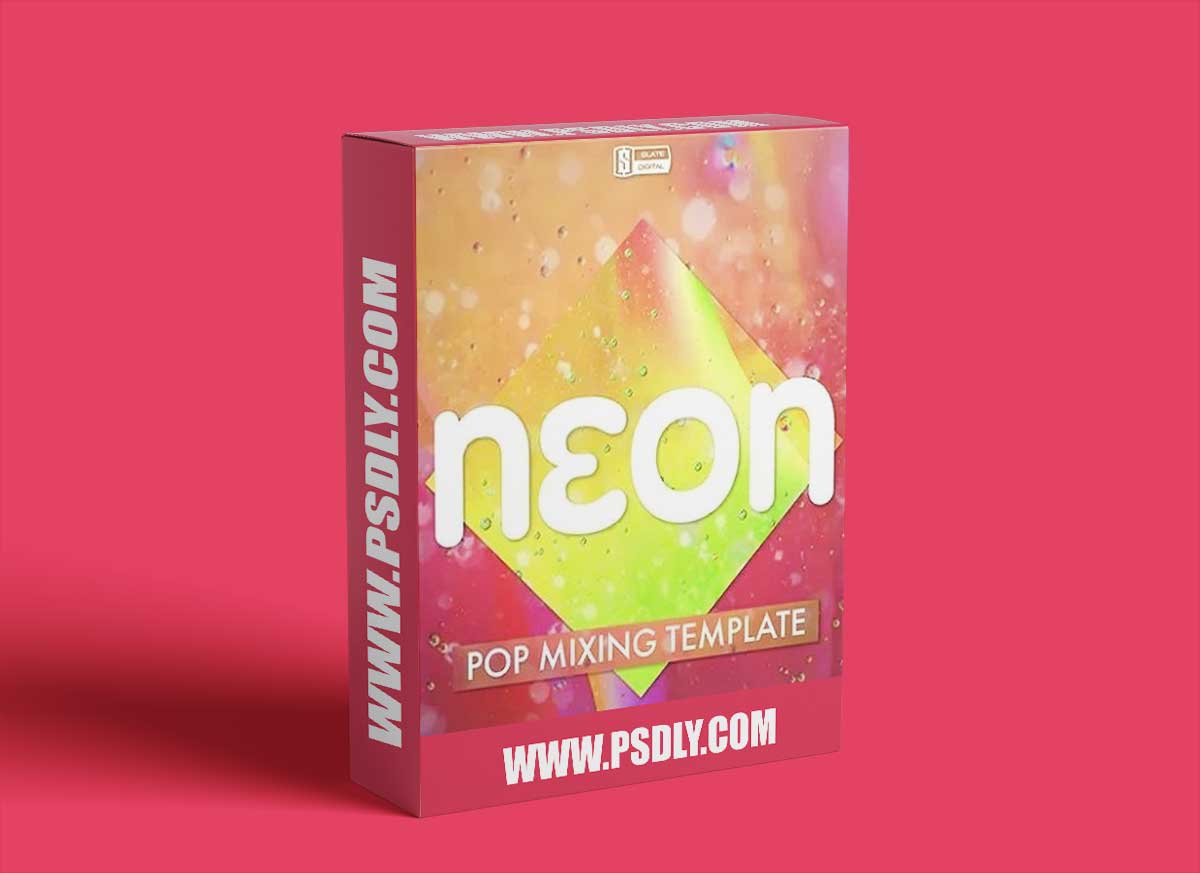 Slate Academy Neon Pop Mix Template MULTiFORMAT TUTORiAL