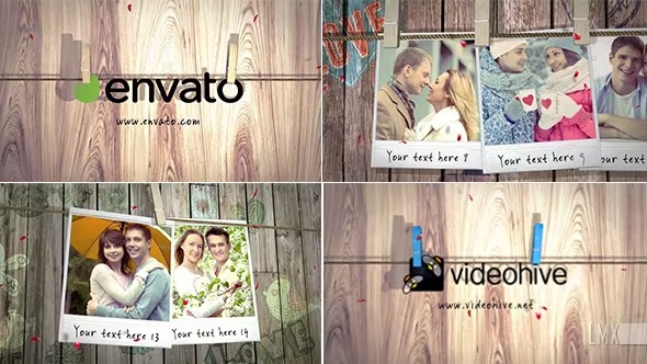 Videohive Clothespin Photo Slideshow 6826425