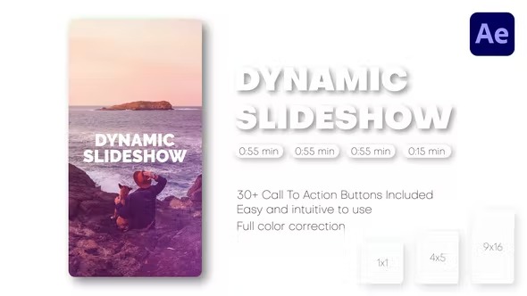 Videohive Dynamic Vertical Slideshow - Instagram Reels, TikTok Post, Short Stories 41827189