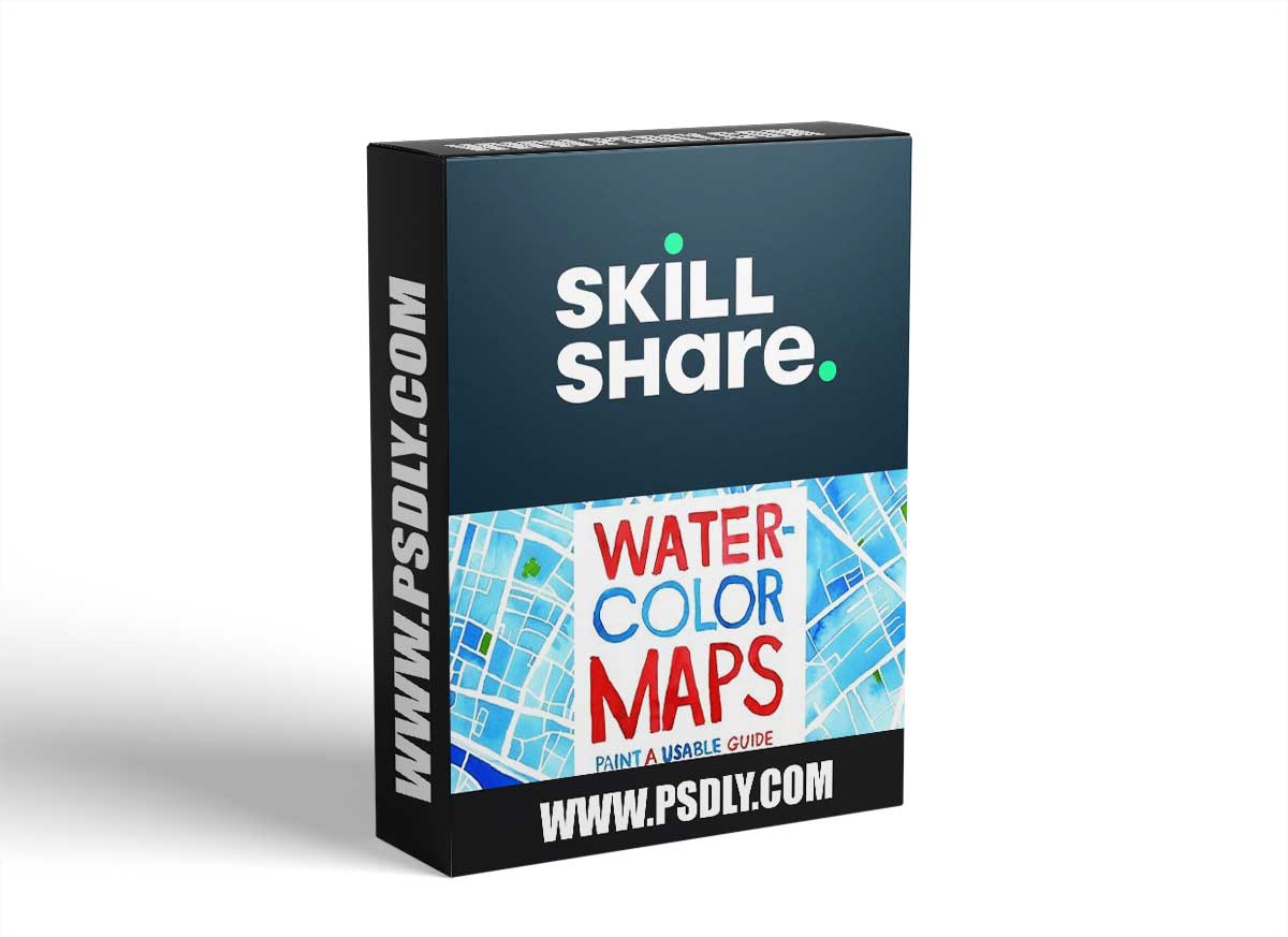 WATERCOLOR mapmaking: Paint a usable GUIDE of a city or place!