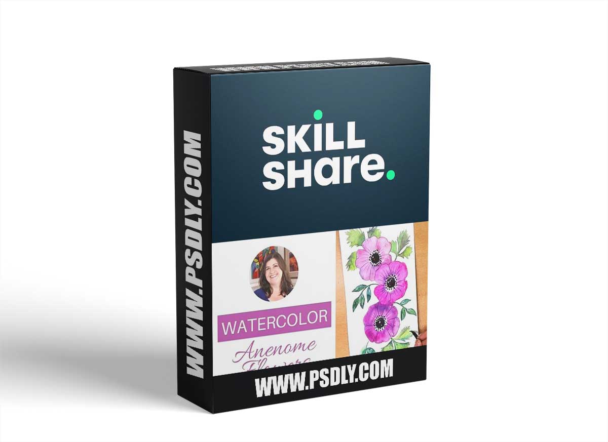 Watercolor Flower Workshop - Paint Easy Anenomes with Me!