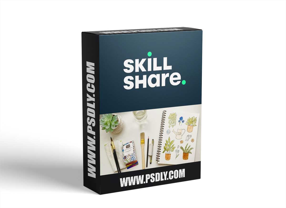 Watercolor and Ink: From Small Illustrations to Beautiful Themed Artwork