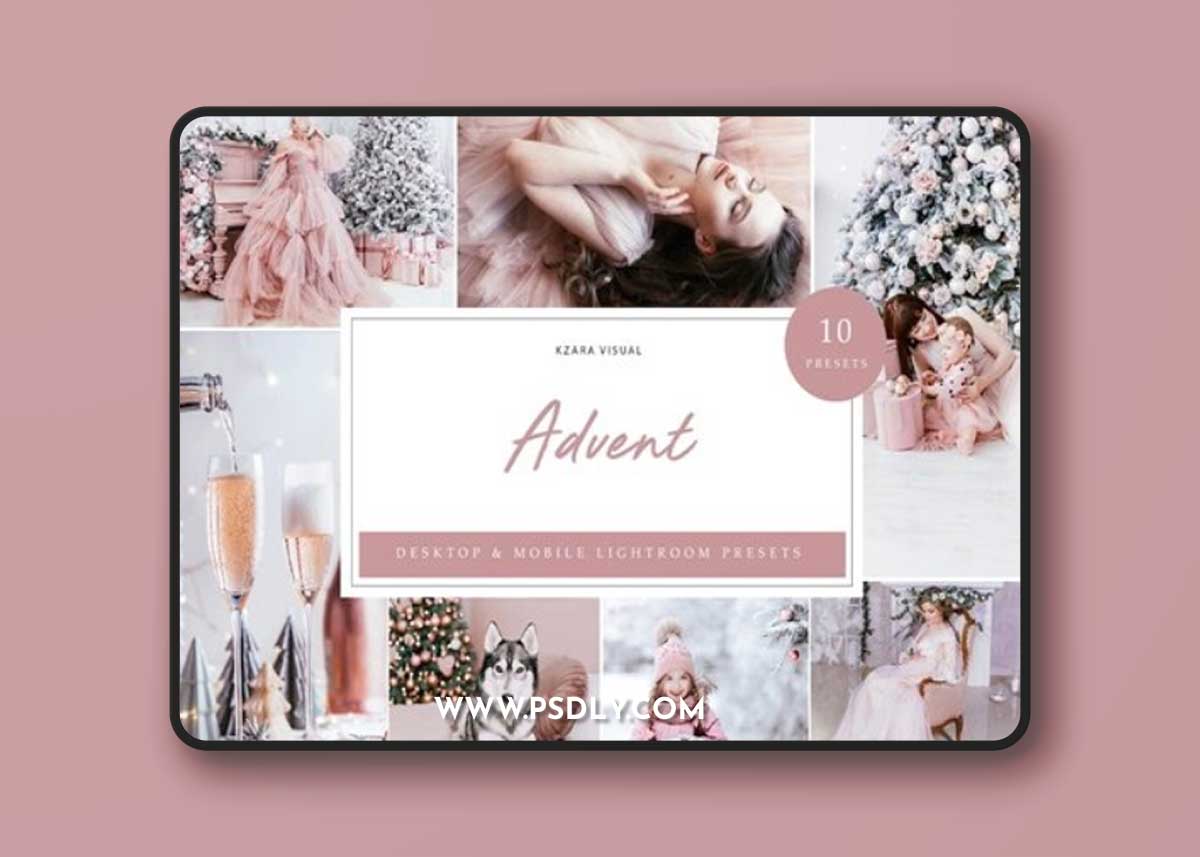 10 x Lightroom Presets, Advent Presets 5XA8AGW