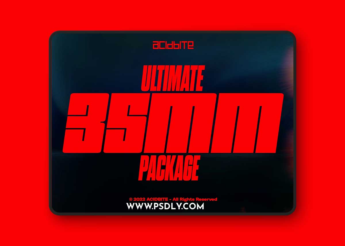 AcidBite - Ultimate 35mm Package [4K] 2022