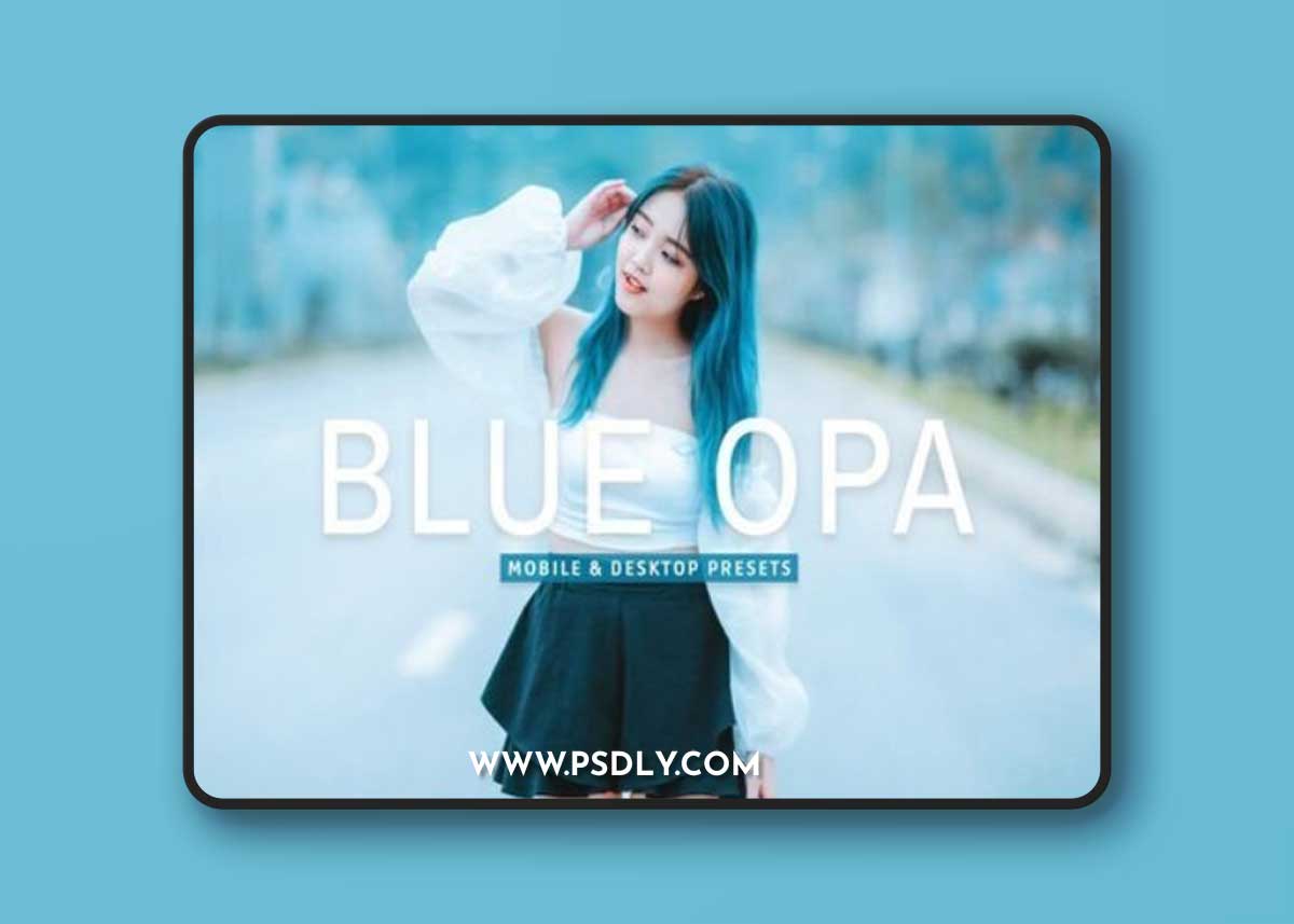 Blue Opal Pro Lightroom Presets