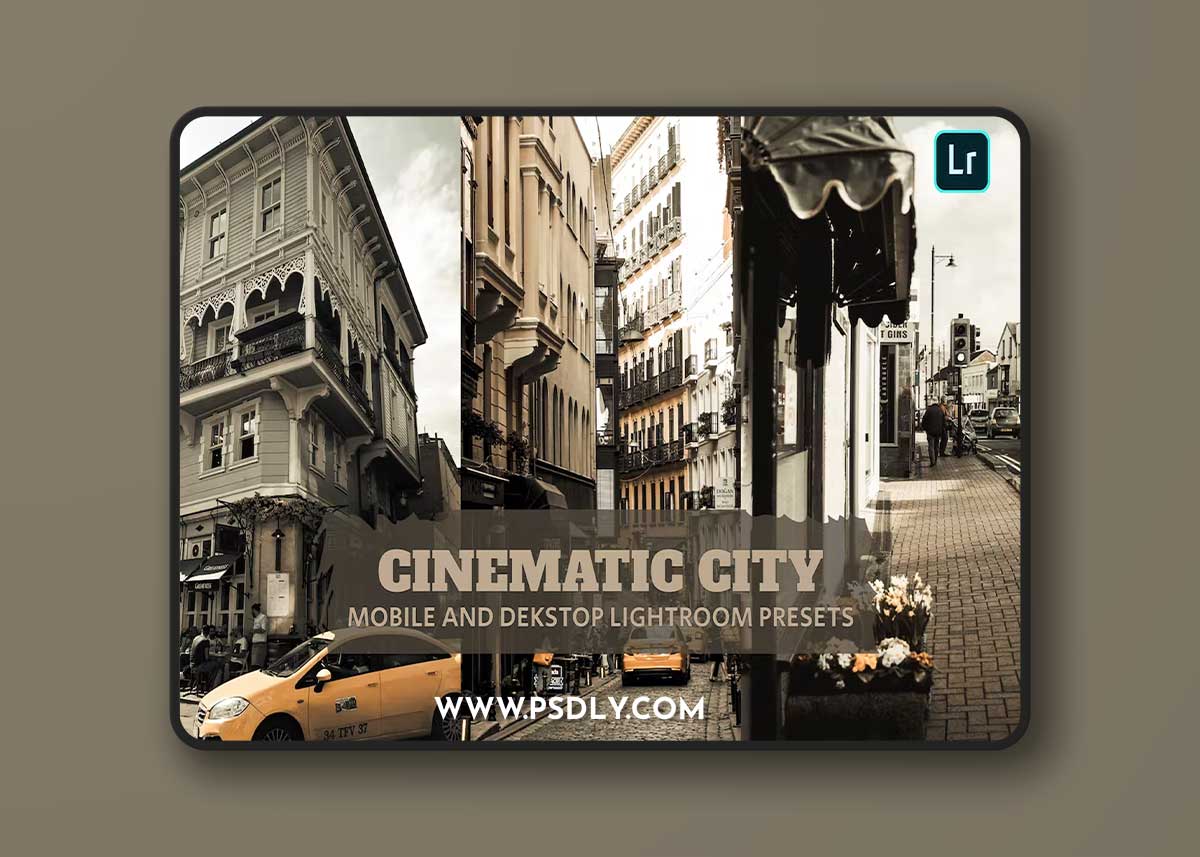 Cinematic City Lightroom Presets Dekstop Mobile CHL4E2V