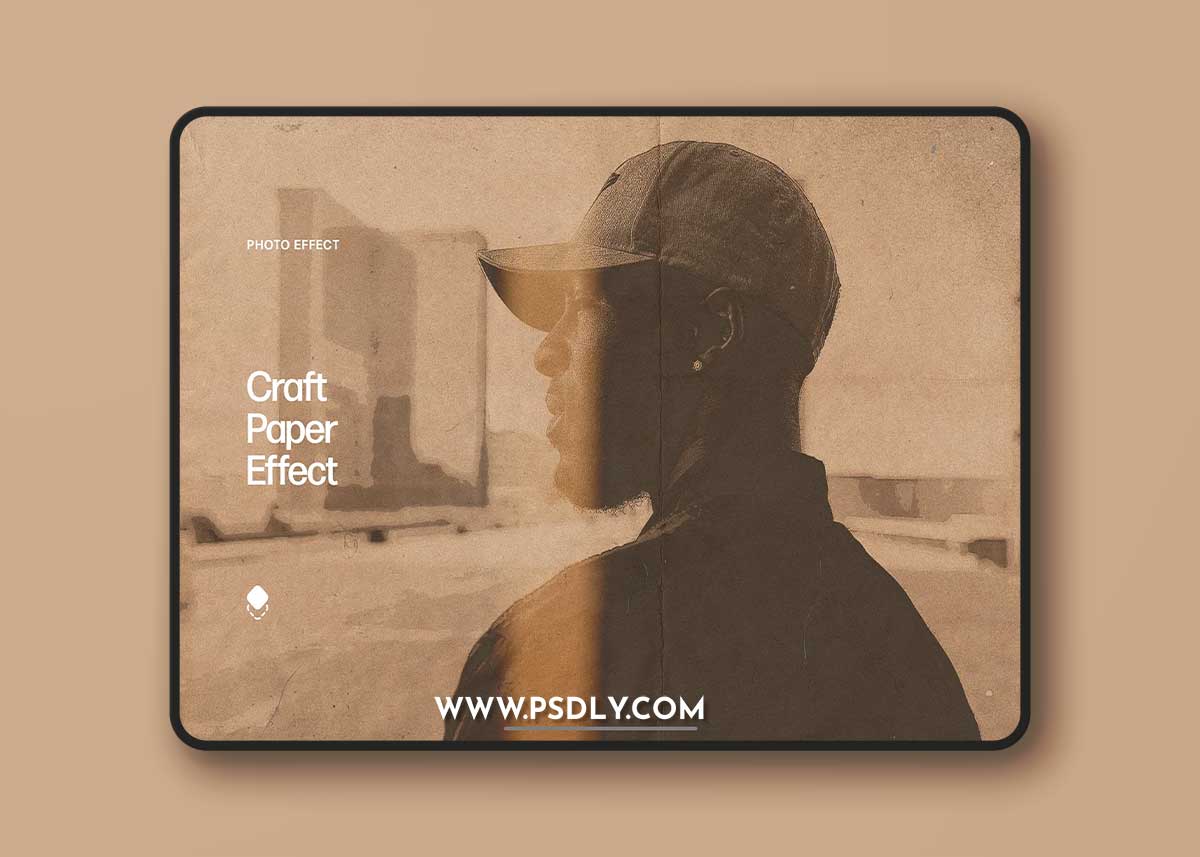 CreativeMarket - Craft Paper Photo Effect 10895370