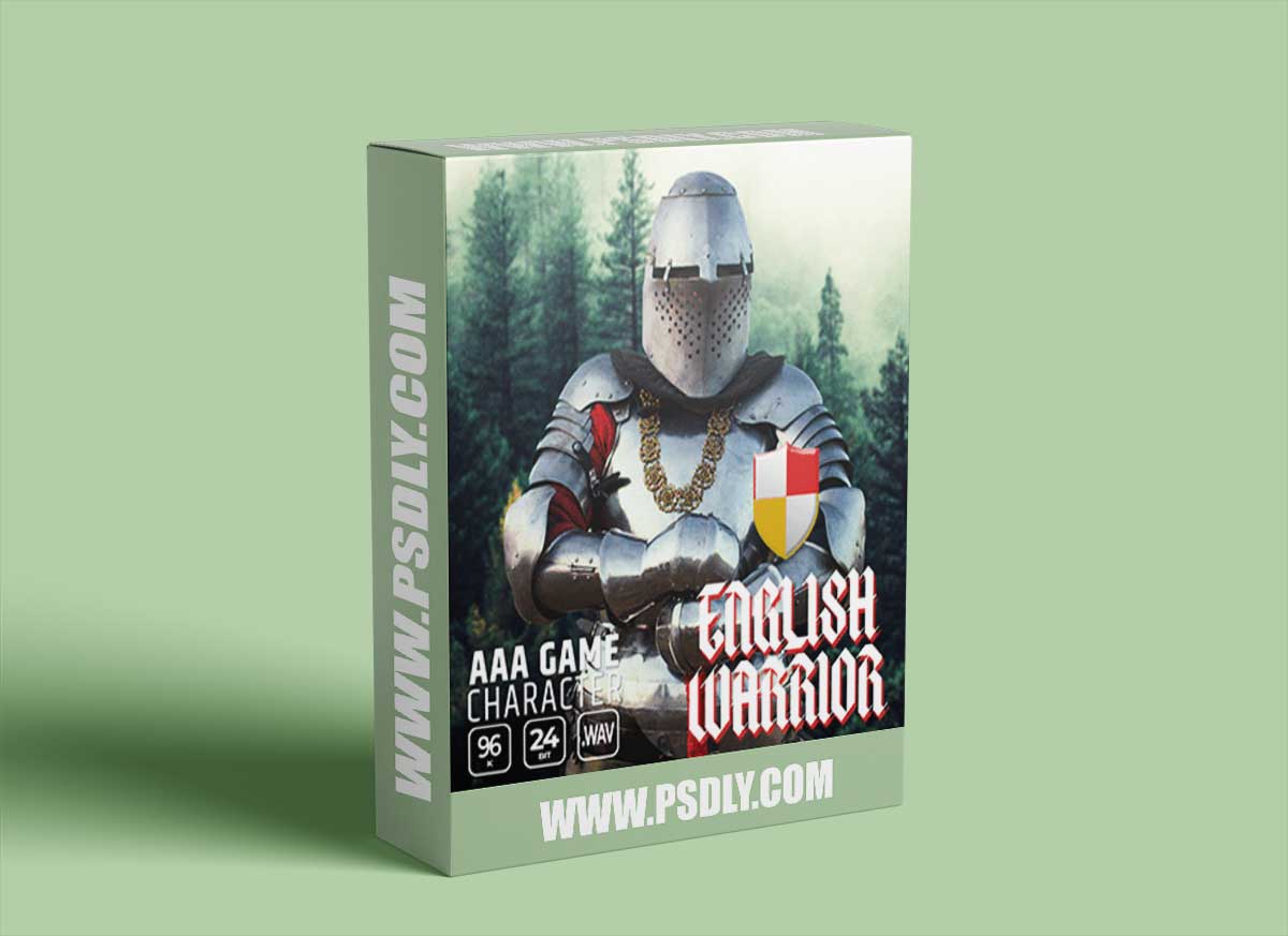 Epic Stock Media AAA Game Character English Warrior WAV-FANTASTiC