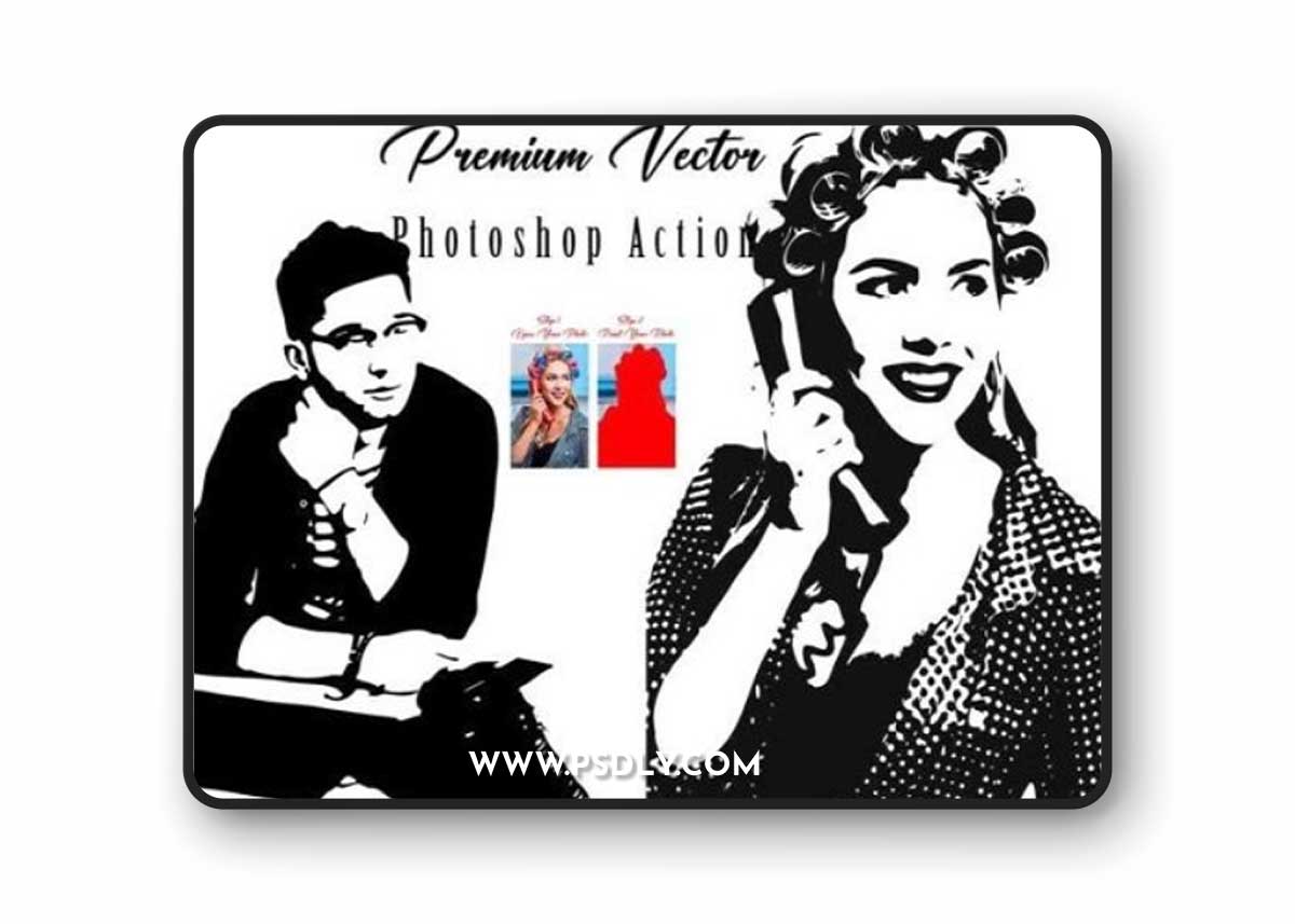 Premium Vector Photoshop Action