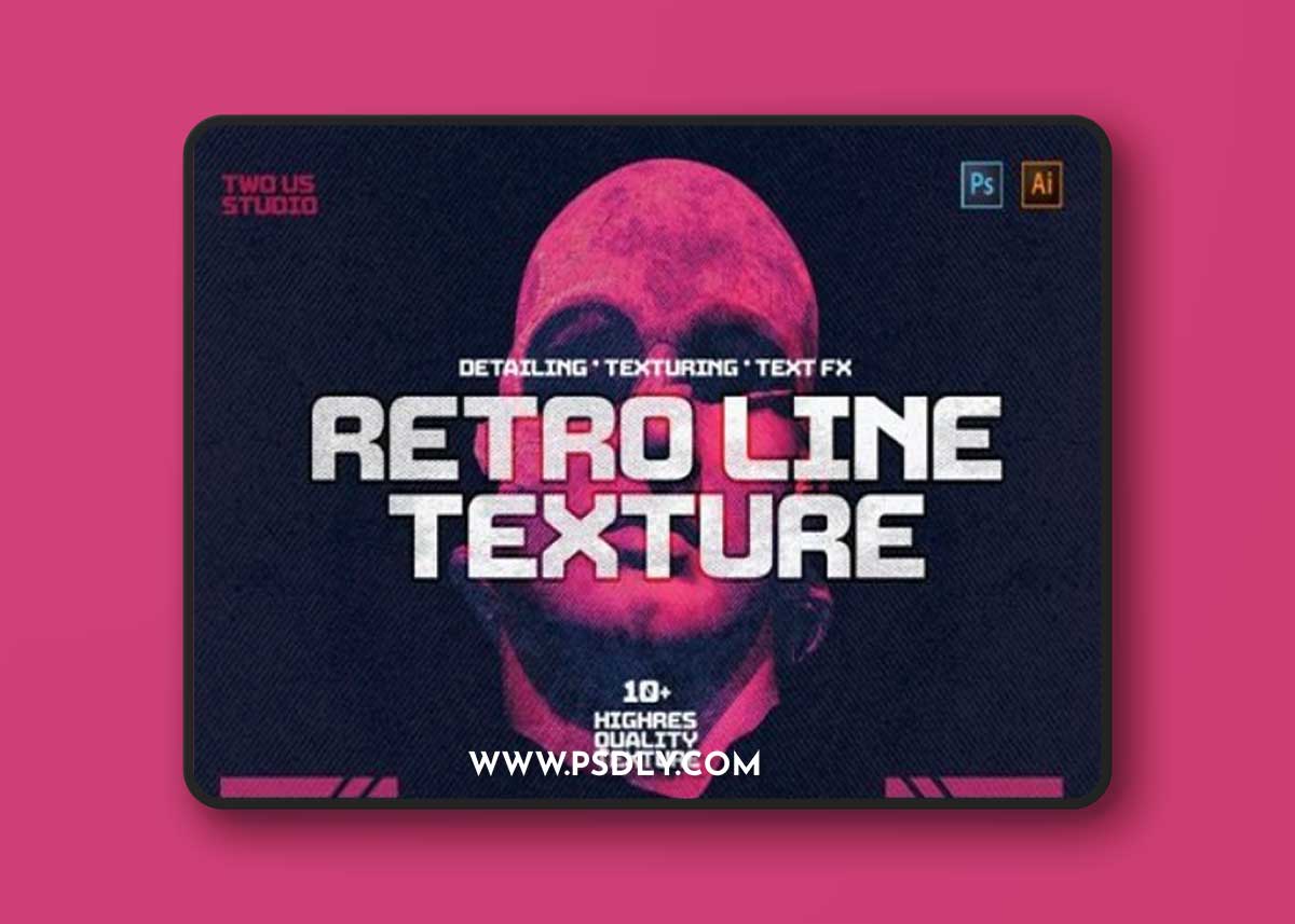 Retro Line Texture