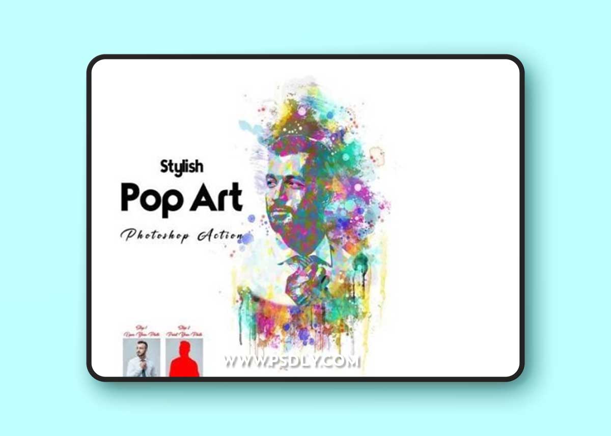 Stylish Pop Art Photoshop Action