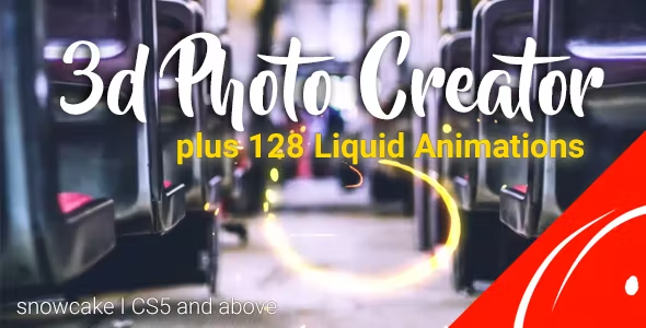 Videohive 3d Photo Creator With Liquid FX Animations 13709979