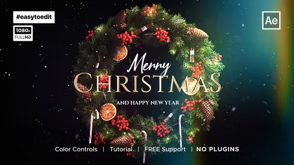 Videohive Christmas Logo Animation 42010908