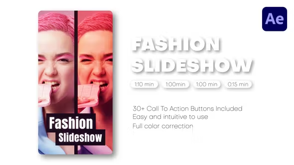 Videohive Fashion Slideshow - Instagram Reels, TikTok Post, Short Stories 40658546