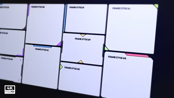 Videohive HUD Frame Pack 42354518