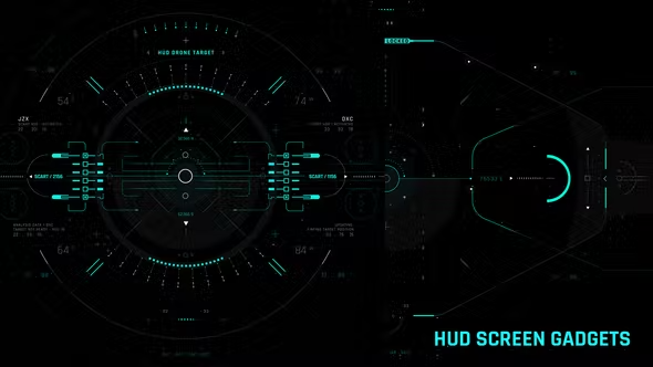 Videohive HUD Screen Gadgets 1 42640715