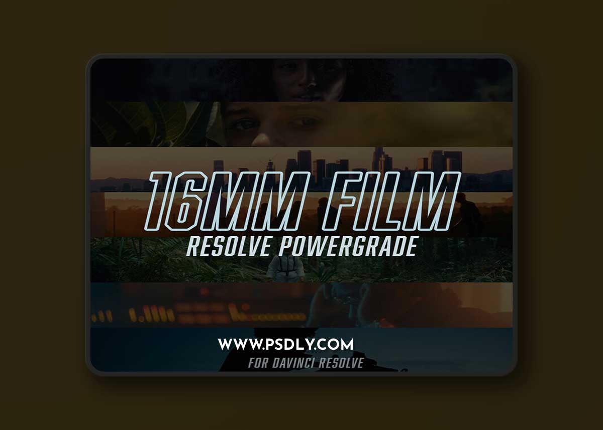 jvke 16MM FILM EMULATION POWERGRADE