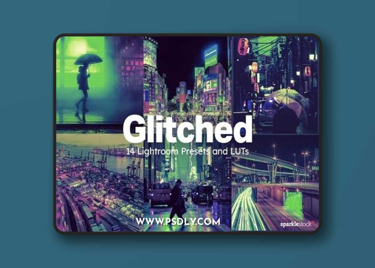 14 Glitched Lightroom Presets and LUTs