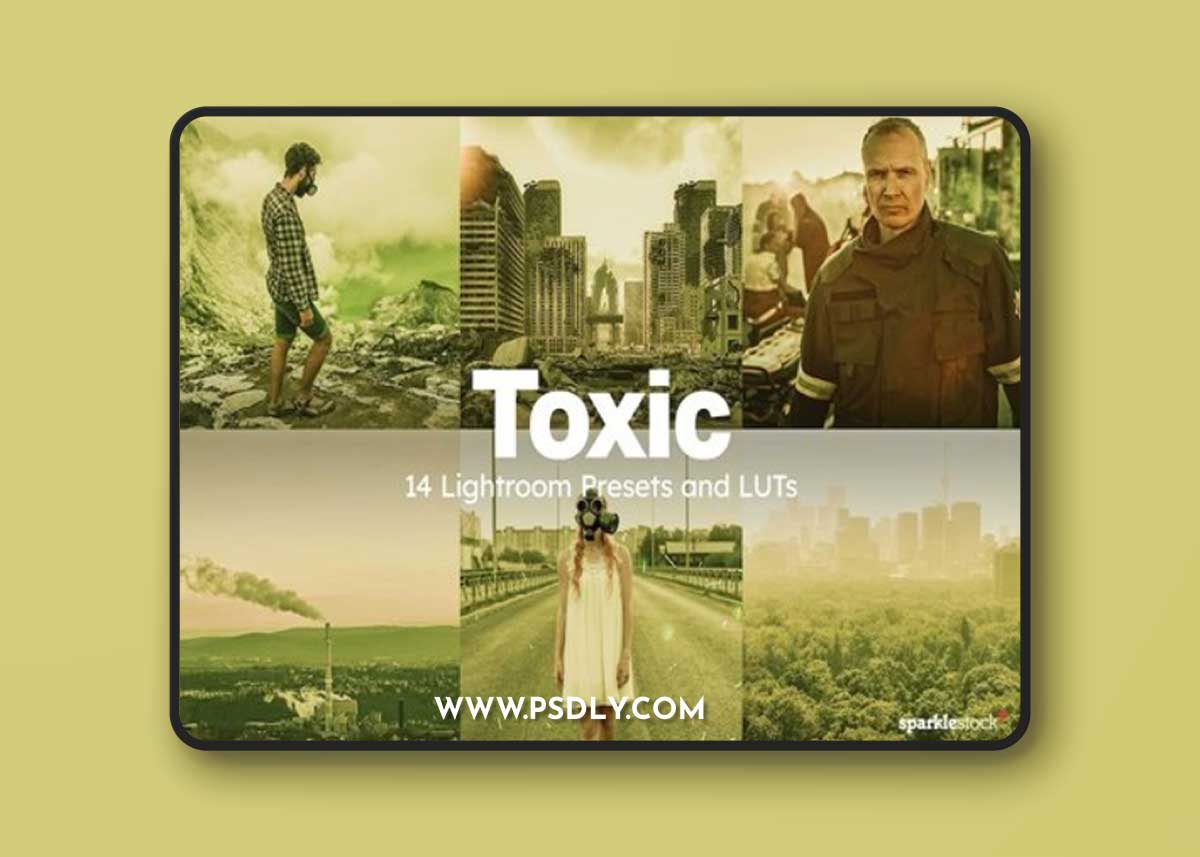 14 Toxic Lightroom Presets and LUTs 37EXRLH