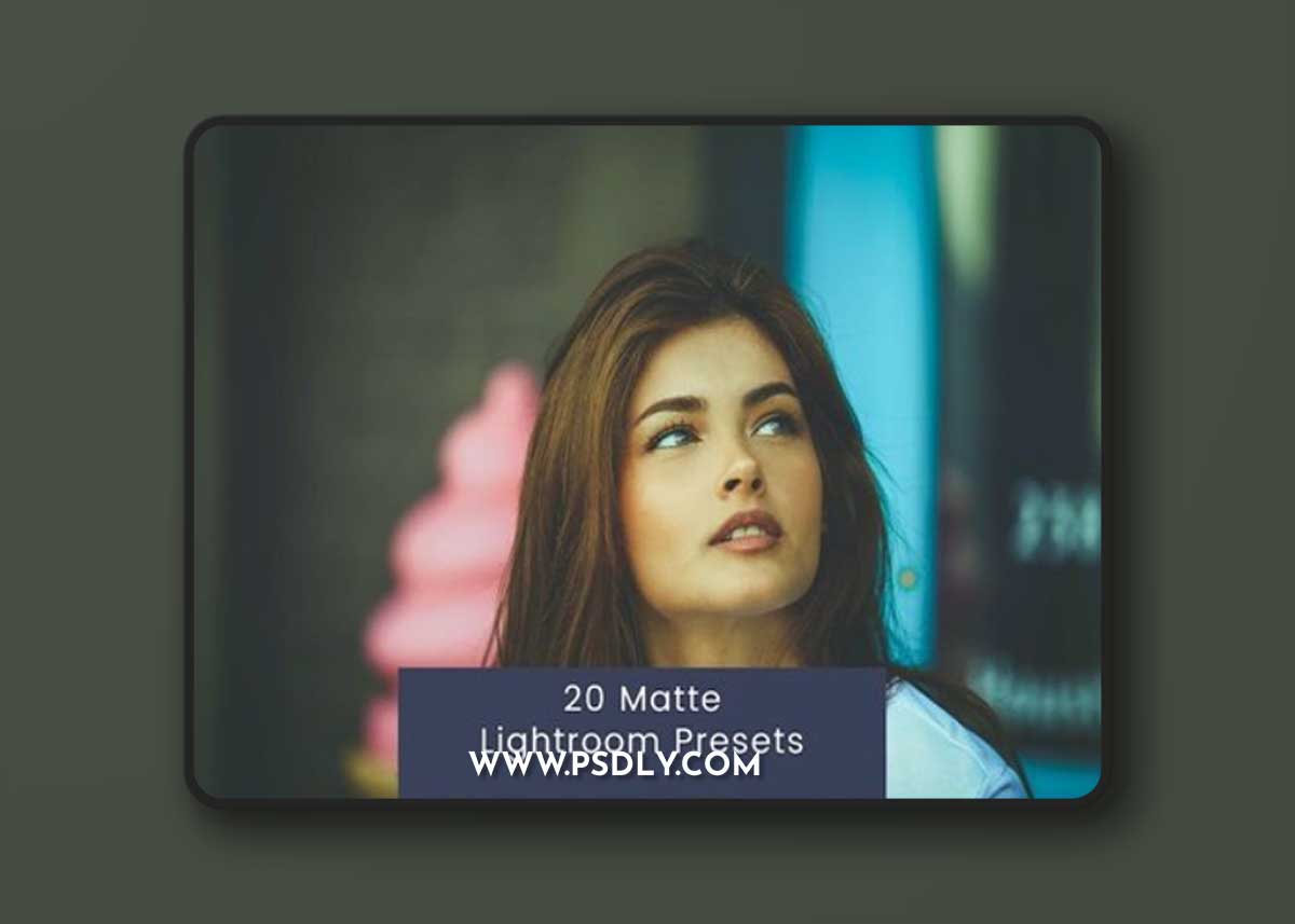 20 Matte Lightroom Presets 5LR7EPR