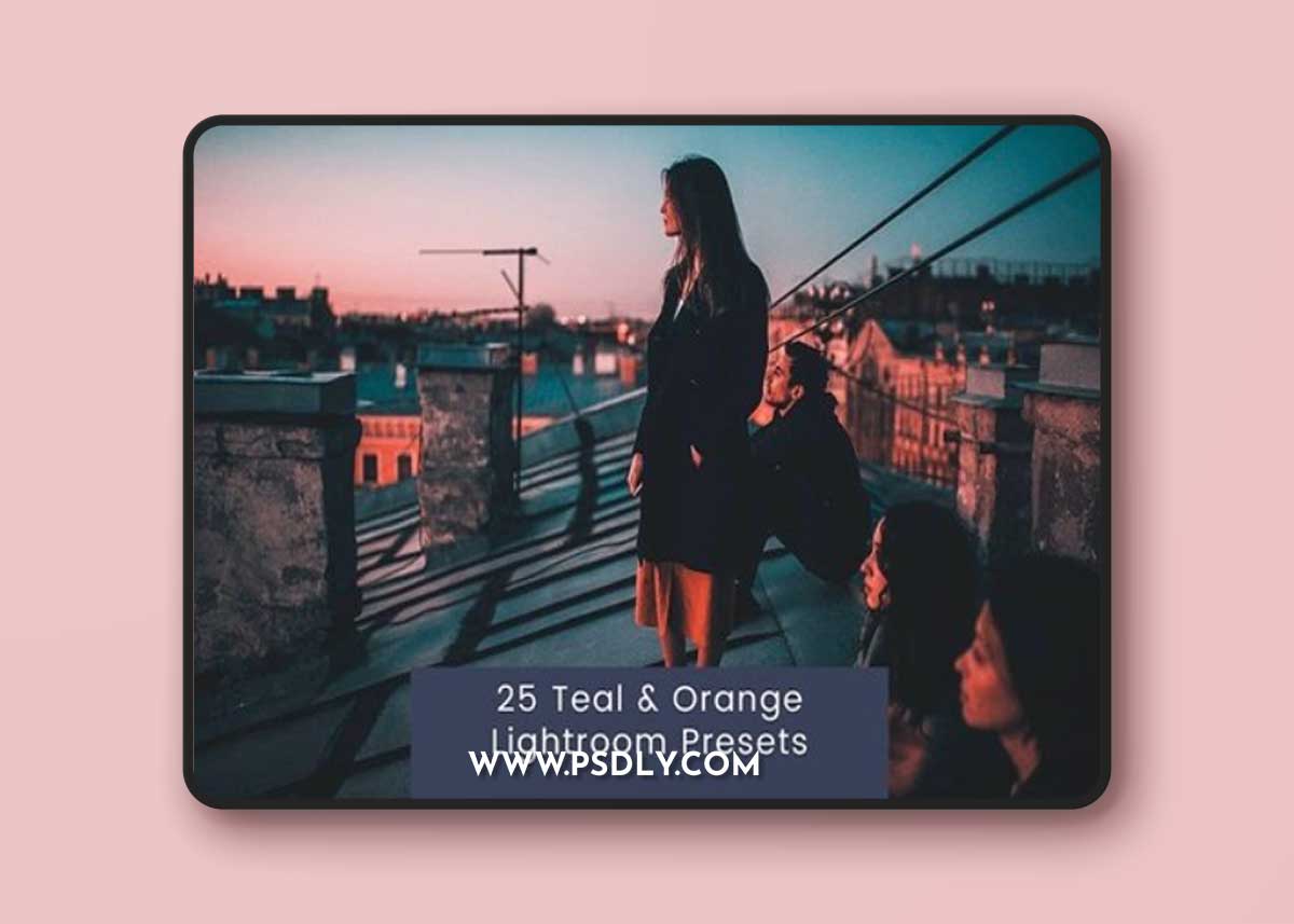 25 Teal & Orange Lightroom Presets UU5UU4P