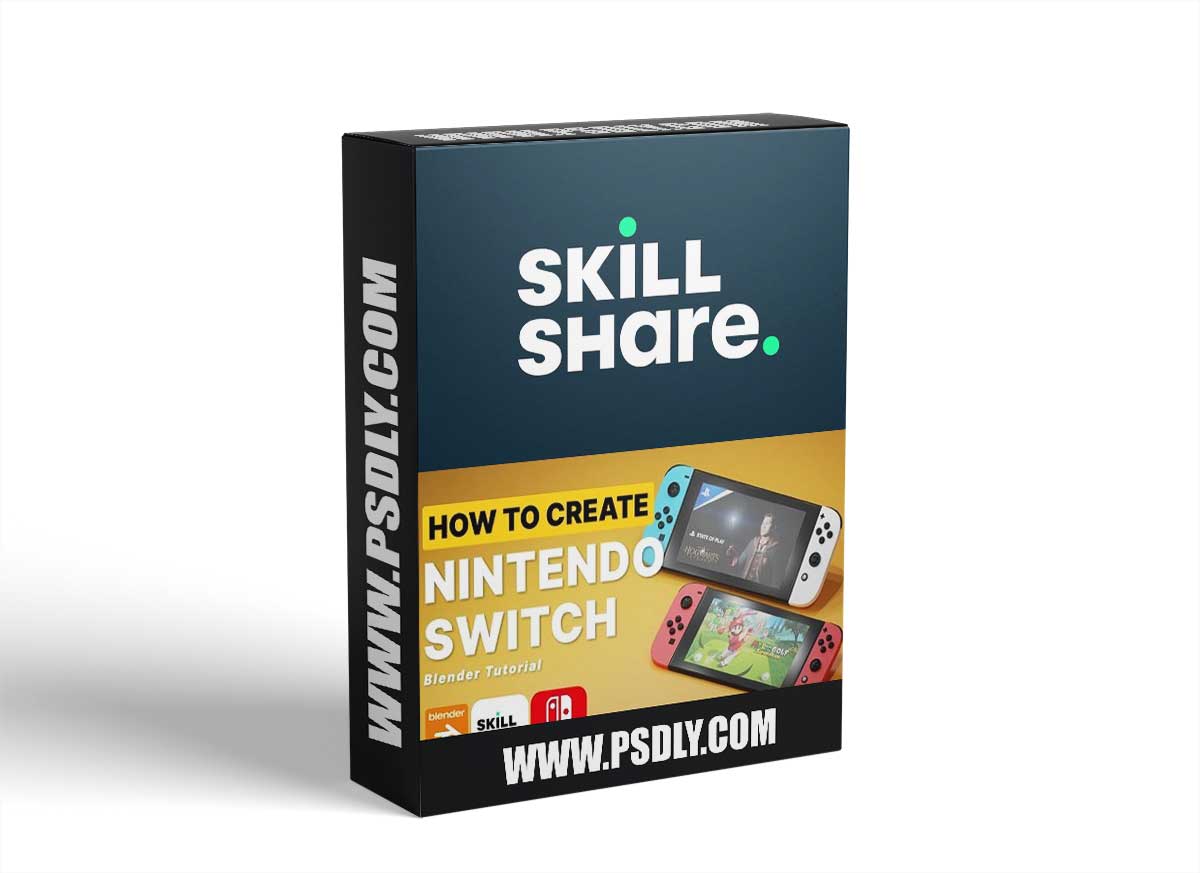 Blender 3D: Learn To Create A Nintendo Switch Game Console