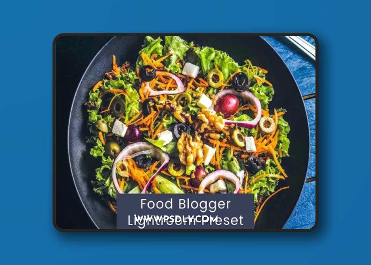 Food Blogger Lightroom Preset 9S3P6PV