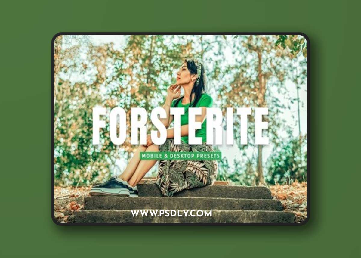 Forsterite Mobile & Desktop Lightroom Presets NH98AKU