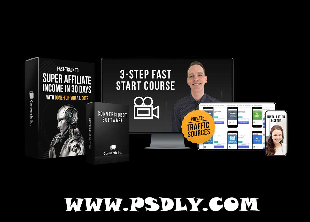 Simon Wood – Conversio Super Affiliate A.I. Bots 2023 Download