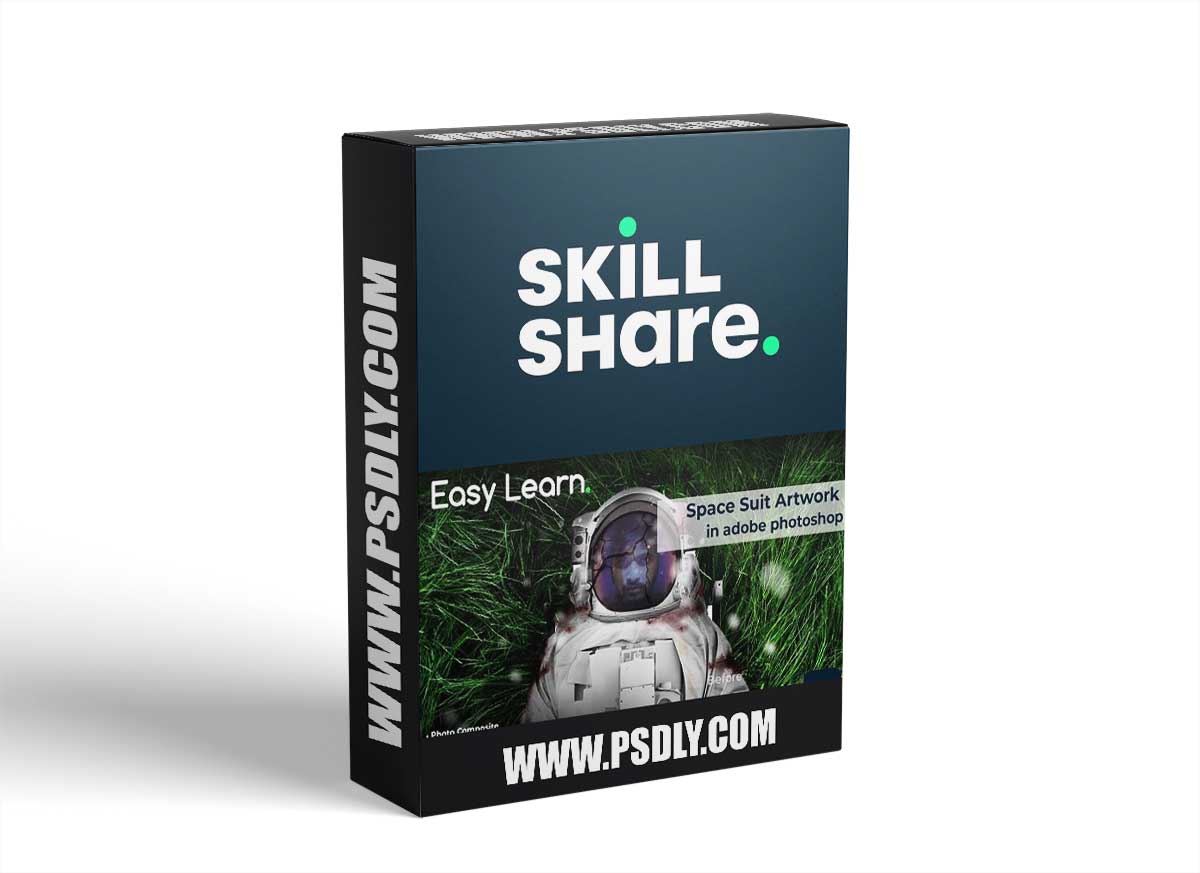 Space Suit Men Compositing in Adobe Photoshop | Create Artwork from Photo with Photomanipulation