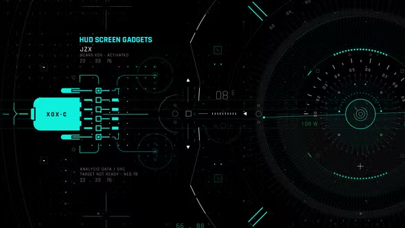 Videohive HUD Screen Gadgets 2 42725407