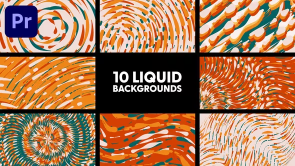 Videohive Liquid Backgrounds 42739395