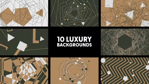 Videohive Luxury Backgrounds 43049564