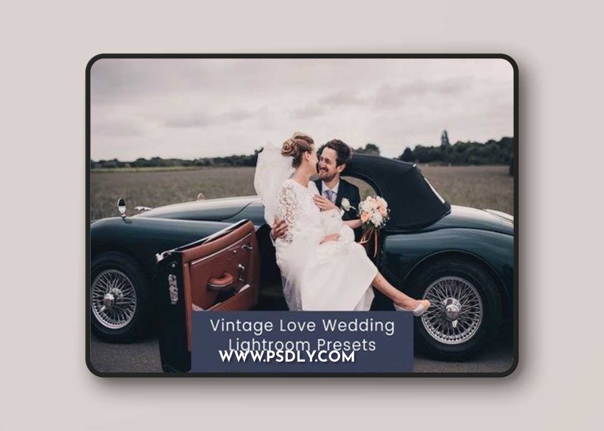 Vintage Love Wedding Lightroom Presets ZZK3B7V