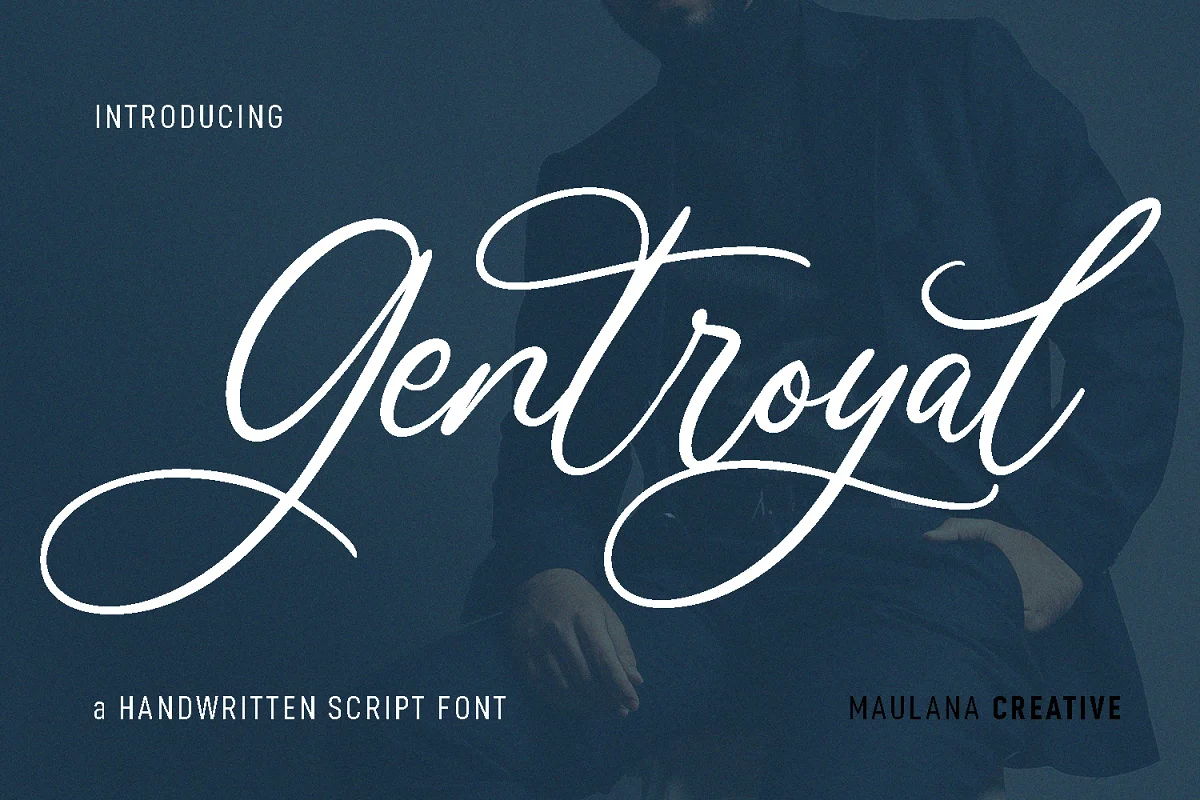 Creativemarket - Gentroyal Script Font 7112306
