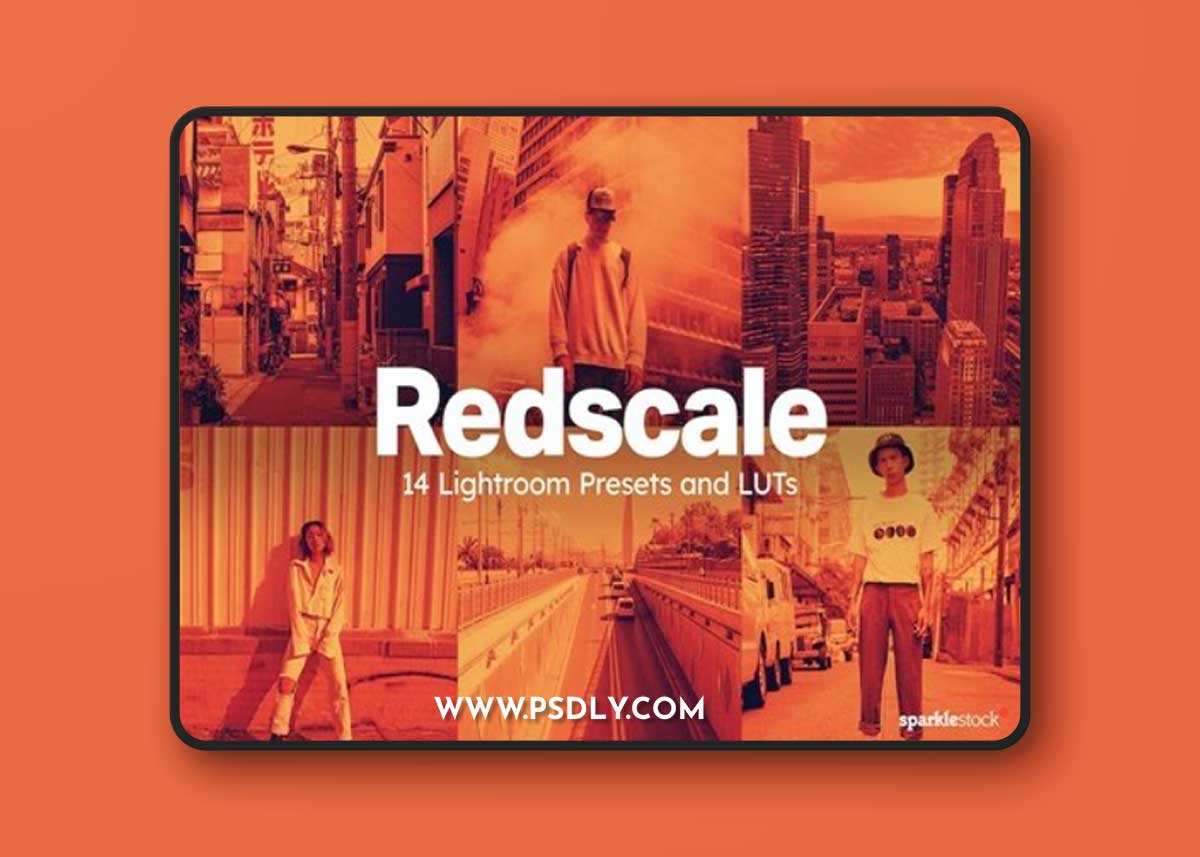 14 Redscale Lightroom Presets and LUTs 4CSP2N8