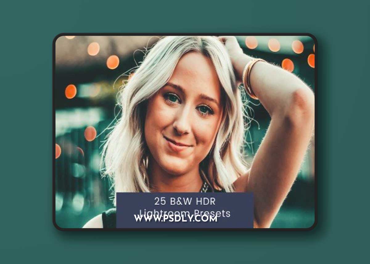 25 Moody Portrait Lightroom Presets