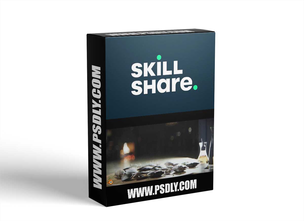 Cinematic Look With Blender 3. 0 - Step By Step Tutorial - Shells on the table