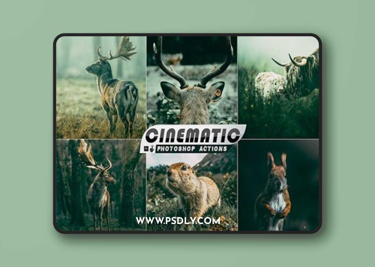 Cinematic Photoshop Actions KVP4XCM