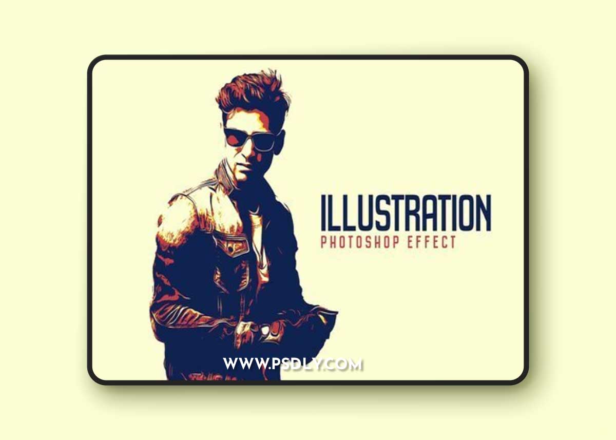 CreativeMarket - Vector Illustration Photo Effect 10992380