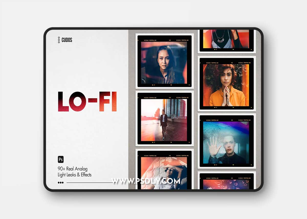 Creativemarket - LO-FI | 90+ Real Analog Light Leaks