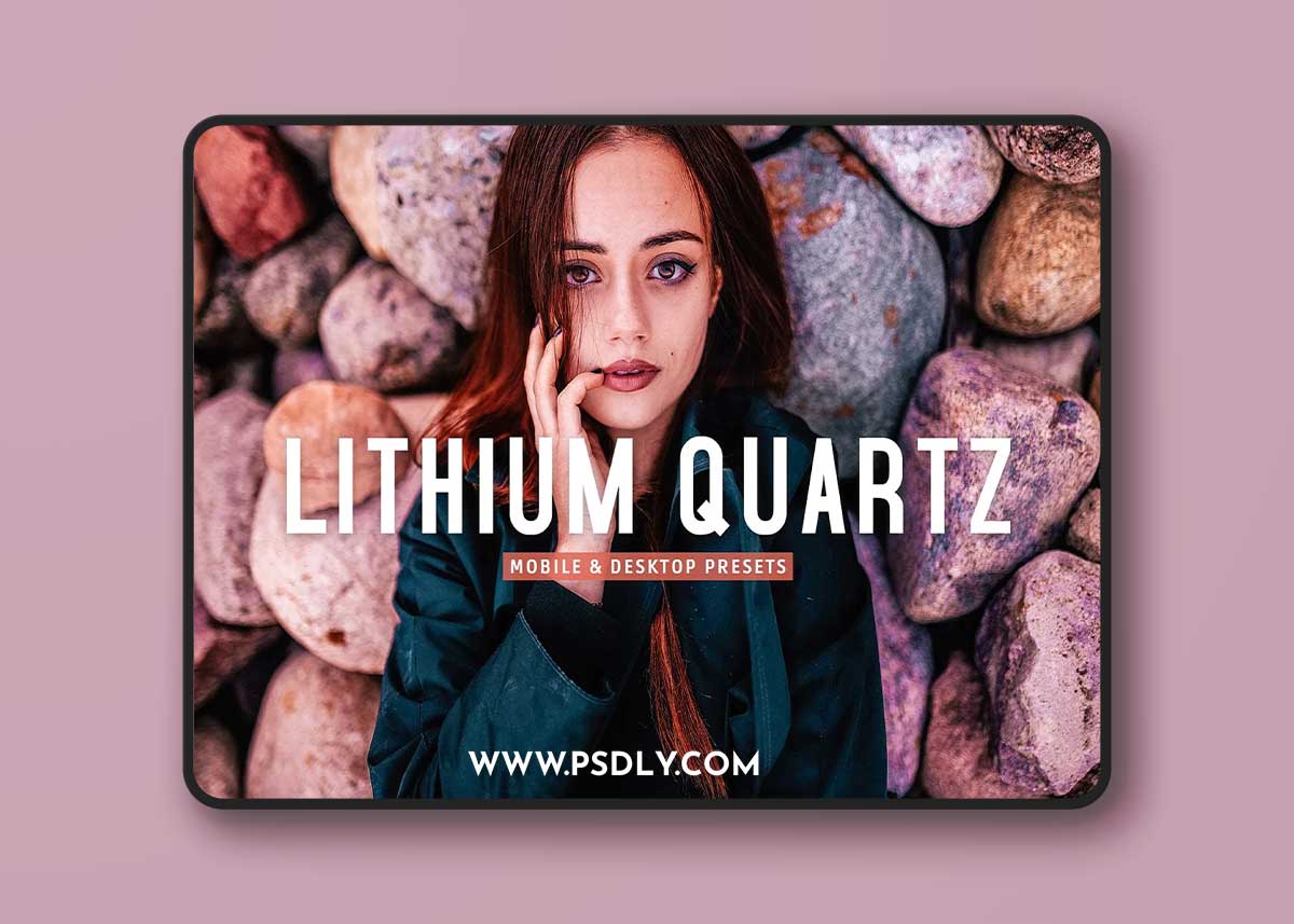 Creativemarket - Lithium Quartz Pro Lightroom Presets 12733636