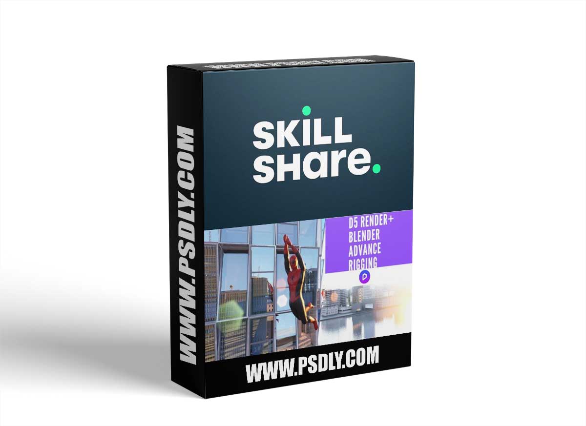 D5 Render + Blender Advance Rigging