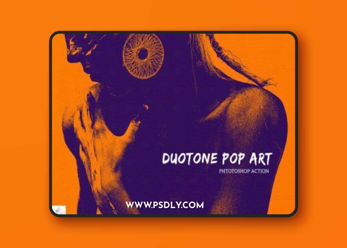 Duotone PoP Art Photoshop Actions