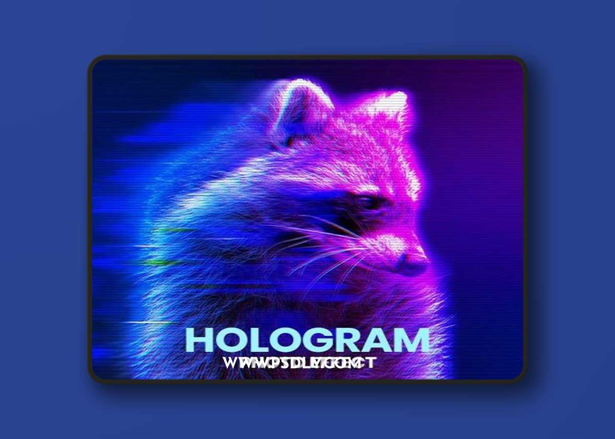 GraphicRiver - Hologram Photo Effect 40270431