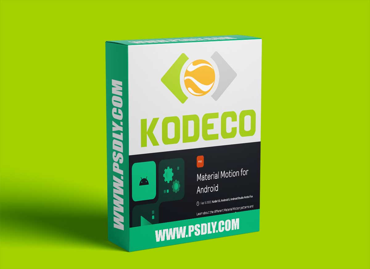 Kodeco - Material Motion for Android