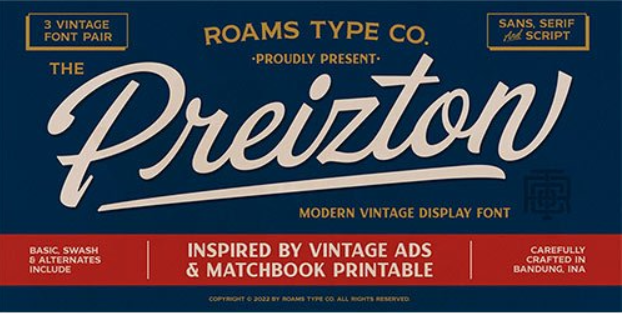 RTCO Preizton Font Family