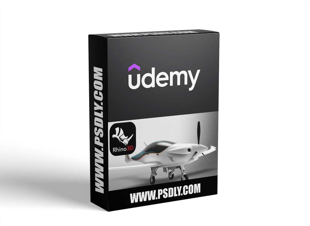 Rhino3D Aircraft Nurbs Professional 3D Modeling Course