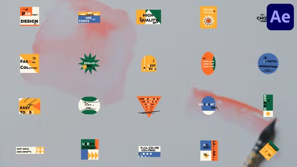 Videohive Creative Unique Titles for After Effects 43463747